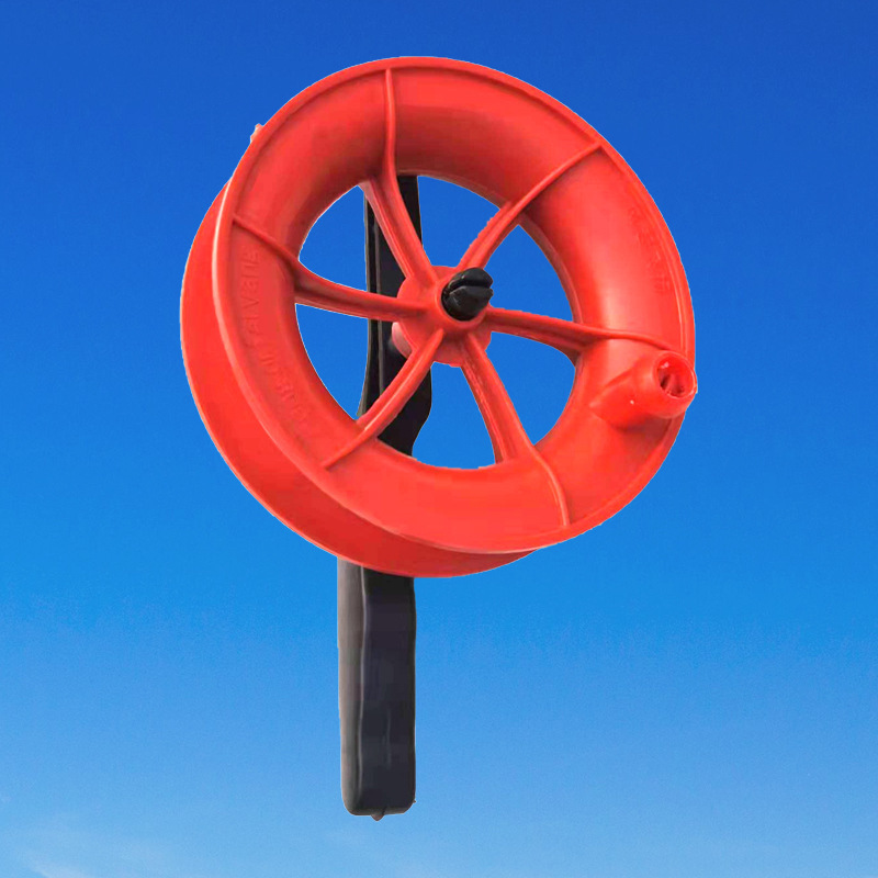 Children's Pay-off Wheel Weifang Kite Special Small Red Wheel 50 M 100 M Thread Wheel Wire-Rap Board Spool Factory Direct Sales