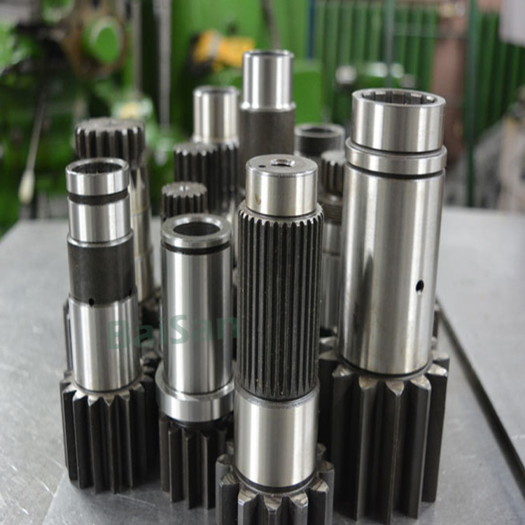 齿轮轴 精密花键轴传动行星轮台阶轴 非标蜗杆蜗轮电机轴芯加工