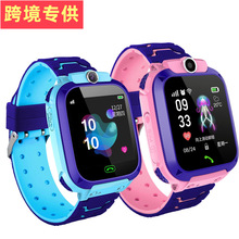 跨境专供儿童电话手表Q12Q19五代六代多国语言外单smartwatchkid