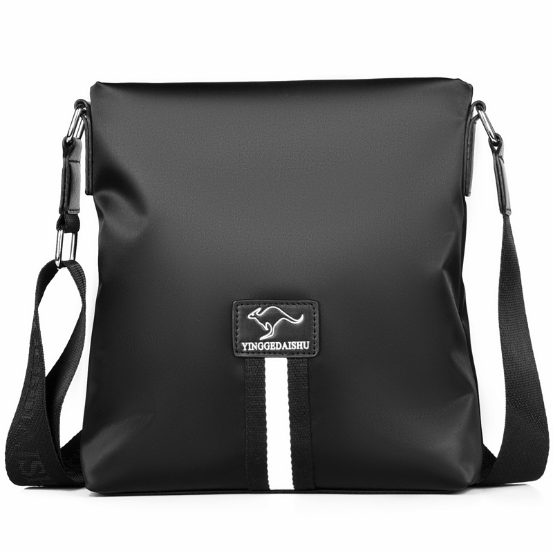 New Men's Bag Casual Shoulder Messenger Bag Fashion Pannier Bag Business Tide Men's Bag Waterproof Men's Bag Oxford Large Capacity