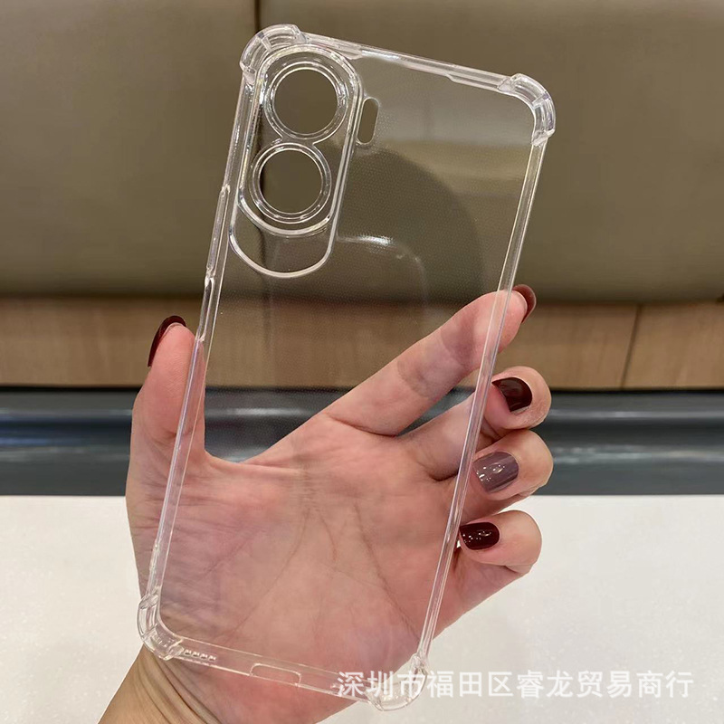 Huawei Mate60 Phone Case Transparent Soft Case for Mate60pro Drop-Resistant Mate50 Case Airbag Mete