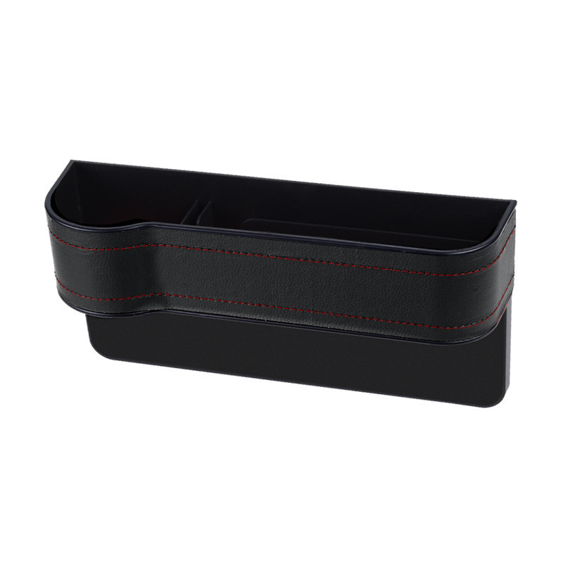 Car Slit Organizer Car Seat Gap Glove Box Water Cup Holder Leather Storage Box Storage Box for Car