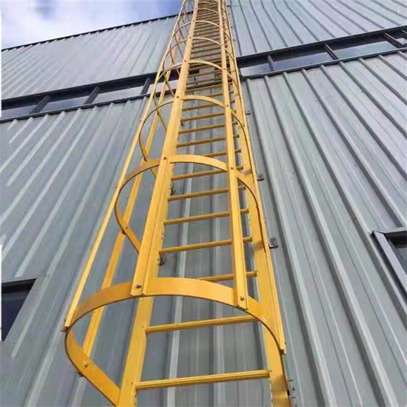 定制基坑爬梯安全爬梯基坑通道护笼式爬梯建筑施工安全防护基坑梯