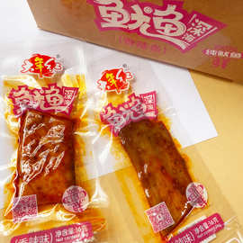 大年红深海鱿鱼条香辣鱿鱼即食纯鱿鱼干16g/ 包小吃零食休闲食品