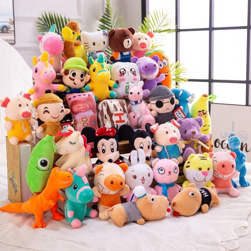 毛绒玩具七寸结婚娃娃婚礼玩偶婚庆活动礼品20cm小娃娃公仔批发采购