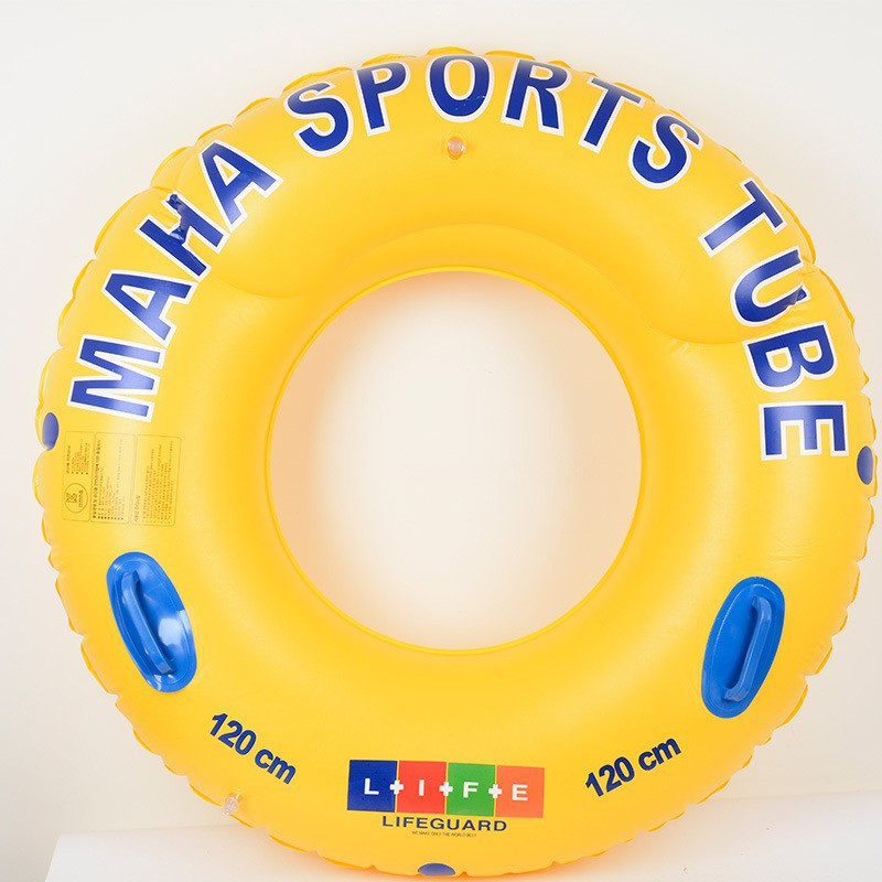 充气游泳圈夏日戏水玩具儿童游泳用品装备加厚内胆浮圈成人坐圈