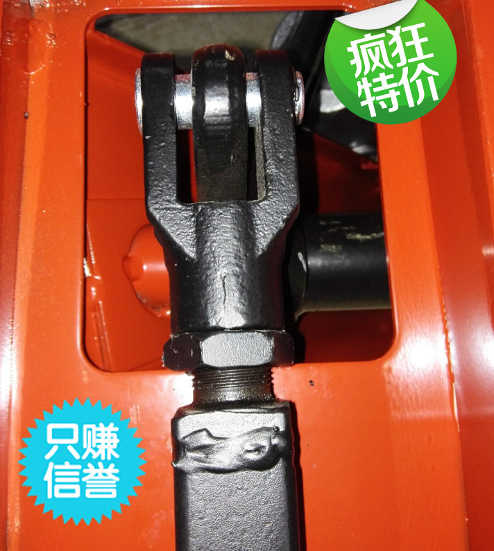 诺力叉车配件手动液压零件托盘装卸车地牛推杆叉连接套调节座