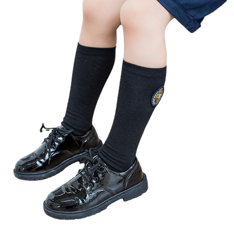 童装校服中小学生校服幼儿园园服儿童条纹棉中筒袜长袜