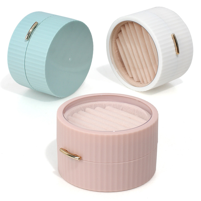 Hot Sale Hot Sale Jewelry Box Storage Box Jewelry Ring Macaron Mini Multi-Layer Box Gift Box Cross-Border Hot Sale