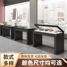 博物馆展示柜台文物收藏古玩玉器玻璃展柜样品产品纪念馆陈列柜台