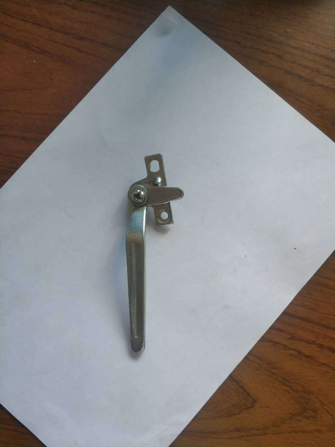 长盛门窗五金---老式窗户平执手,钢窗铁把手,钢窗活动拉手,窗