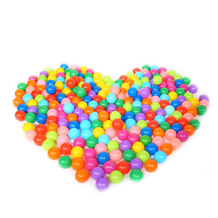 Net Bag 50/100/200 Plastic Ball Bounce Ball Marine Ball Environmental Protection Factory Direct Sales Wholesale Thickened Cross-Border