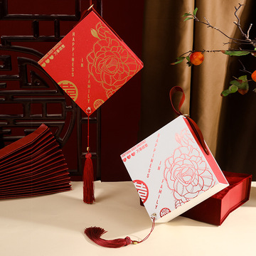 中国风结婚喜糖盒伴手礼盒礼品包装盒礼物盒高档中国风包装盒