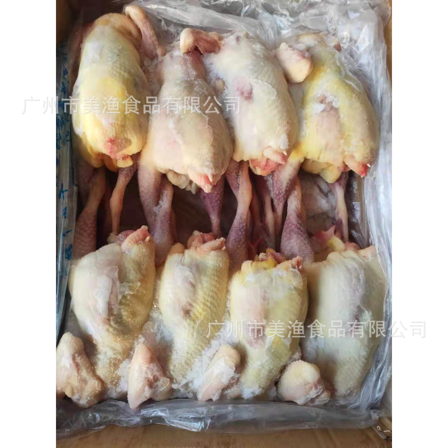 中德熬汤老鸡老母鸡盐焗鸡原料土鸡整白条鸡炖汤鸡 7-8只*23斤/箱