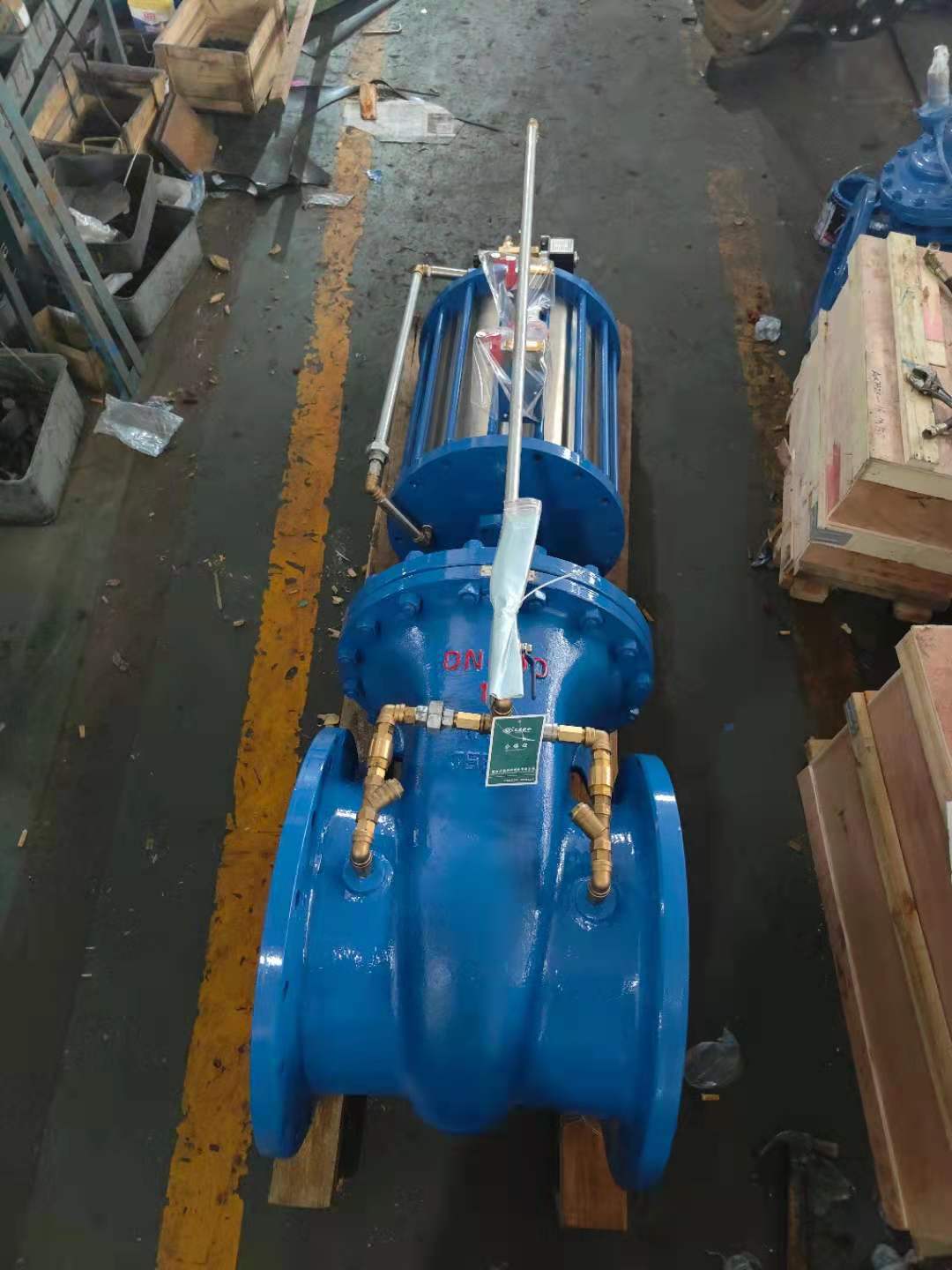 hz145t-10电磁液动双速自闭闸阀 厂家直销 dn100 150 200 250