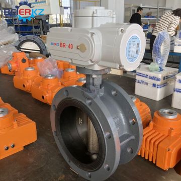 贝尔电动法兰软密封铸钢蝶阀d941x-16c dn200无源开关型-阿里巴巴