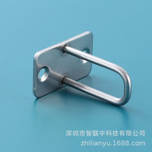 信报箱钥匙柜电磁锁鼻机箱柜电子锁锁钩电表箱智能锁锁扣41mm