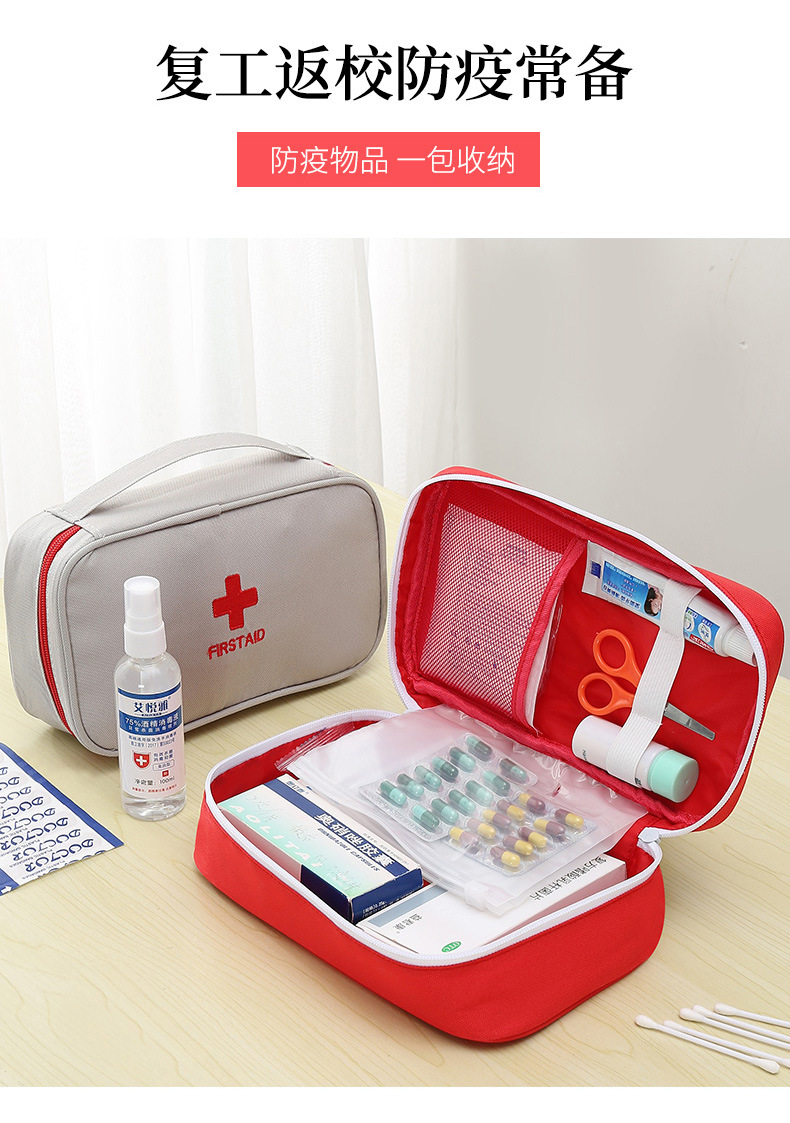 应急救援防疫医药包学生便携式家用户外医疗包药品整理收纳包新款