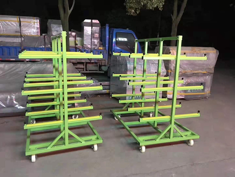 材料分拣车铝材搬运车移动铝材仓库货架门窗车间搬运车