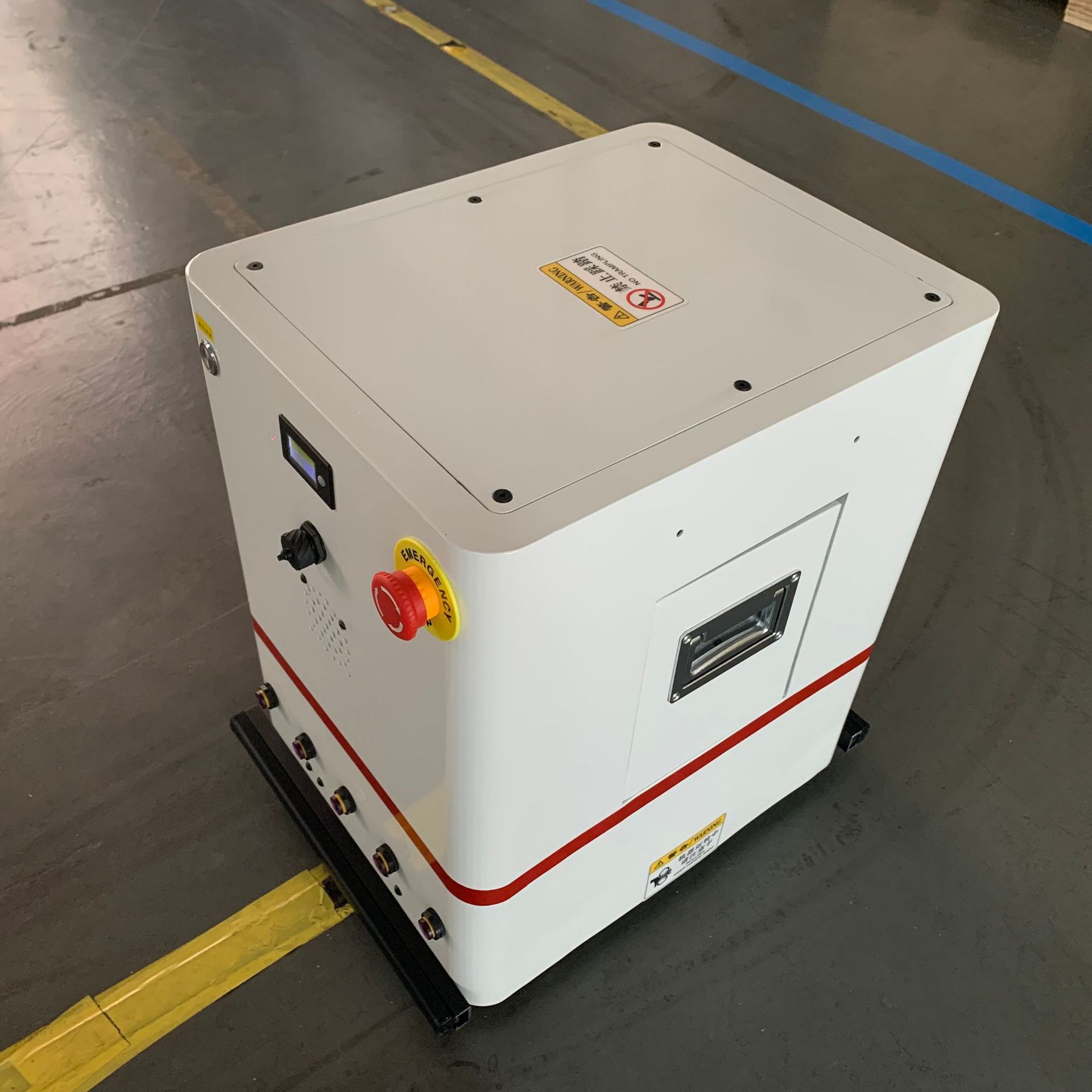 背负式agv小车无人物流配送小车仓储物流agv机器人货物搬运车