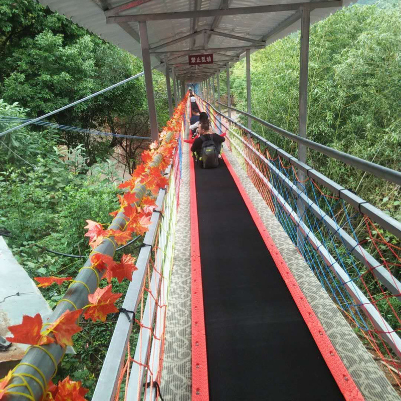 广西德天瀑布景区魔毯云梯空中飞天魔毯桥厂家 诺泰克