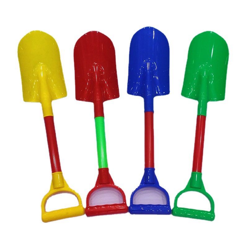 Summer Outdoor Sand Playing Tools Large Thick Stainless Steel Snow Shovel Children‘s Beach Shovel Toys