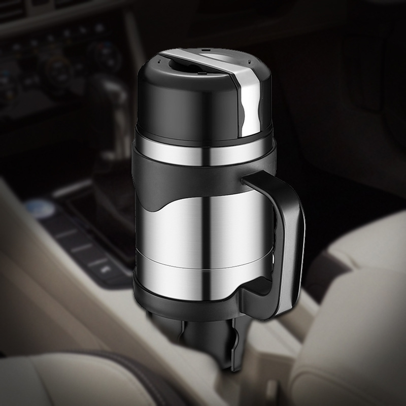 车载烧水壶12v汽车用烧开水电热加热水杯24伏大货车上保温热水器