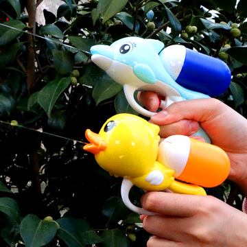 水枪宝宝小孩戏水玩具枪男孩女孩幼儿园小号喷水枪六一儿童节金小