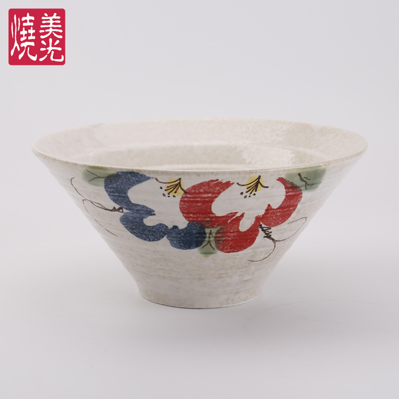 味千拉面碗陶瓷餐具酒店餐厅大碗麻辣烫汤碗斗笠面碗6.