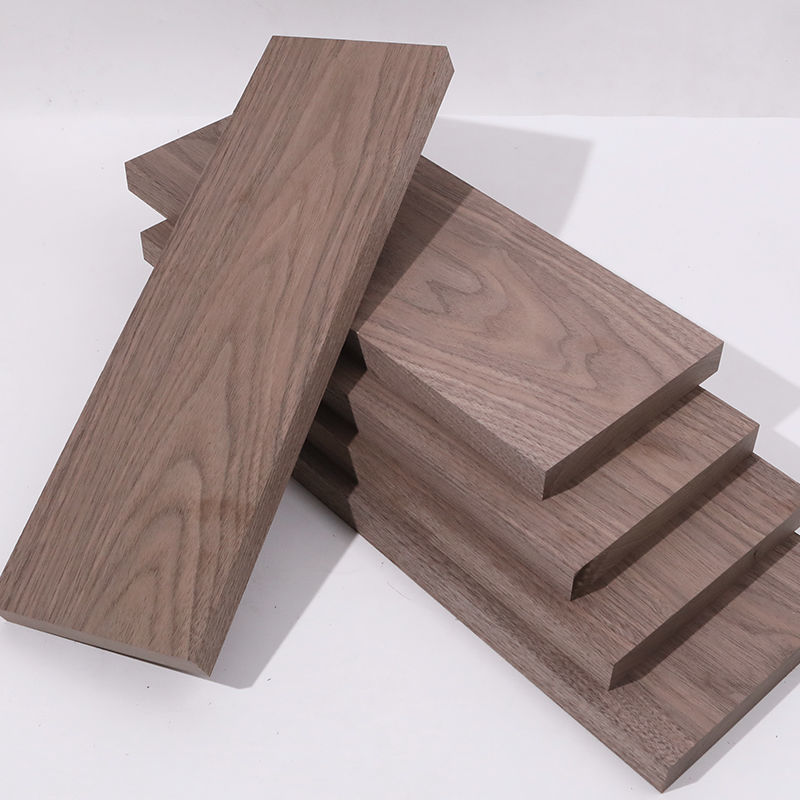 北美黑胡桃木料原木木板板材实木木方木条雕刻料桌面隔板