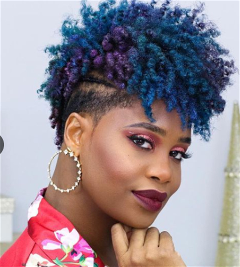 帅气发型女图片