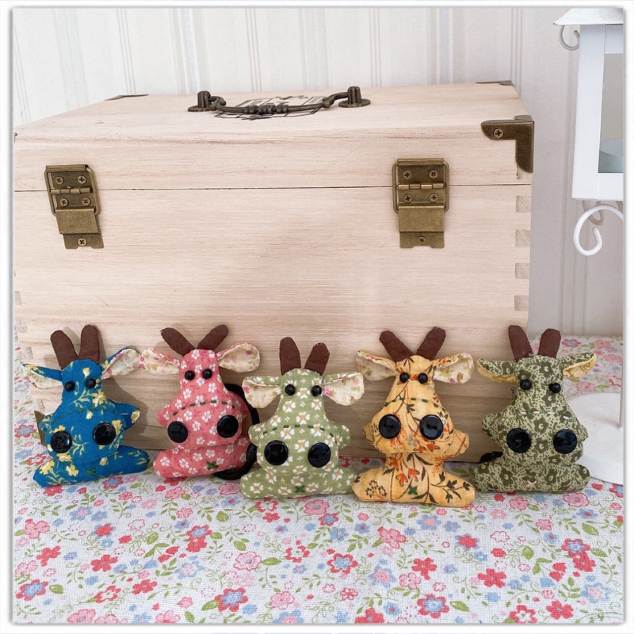 diy材料包新款热卖免裁剪手工小牛布偶手工课培训中心制作材料