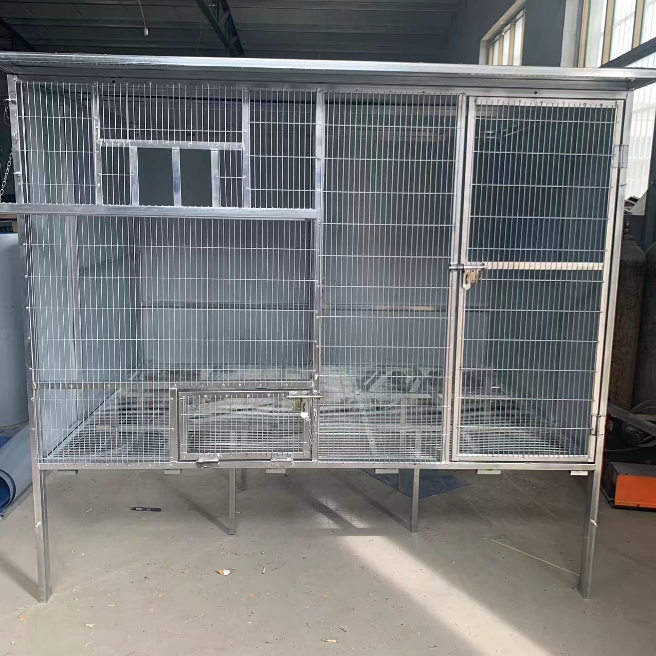 家用户外防锈镀锌鸽子笼鸽笼鸽棚鸽舍拼装组装加粗超鸟笼放飞跳笼