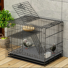 鸽子喜鹊专用笼子加密双层两层新款鸟笼大号家用信鸽繁殖笼鸽子笼