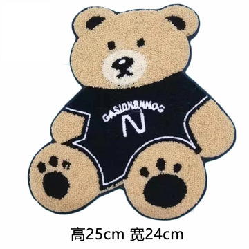 小熊毛巾绣布贴狗熊刺绣补丁贴n公仔熊猫修补贴布绣童装服装辅料
