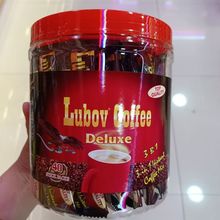 马来西亚原装进口琉鲍菲桶装 三合一速溶咖啡香浓口味720克