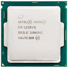 适用服务器 Intel Xeon E3-1220V5 4C4T 3.0GHz 工作站CPU 1151针