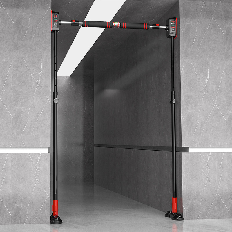 单杠家用室内免打孔儿童引体向上器门框吊环门上家庭健身器材单杆