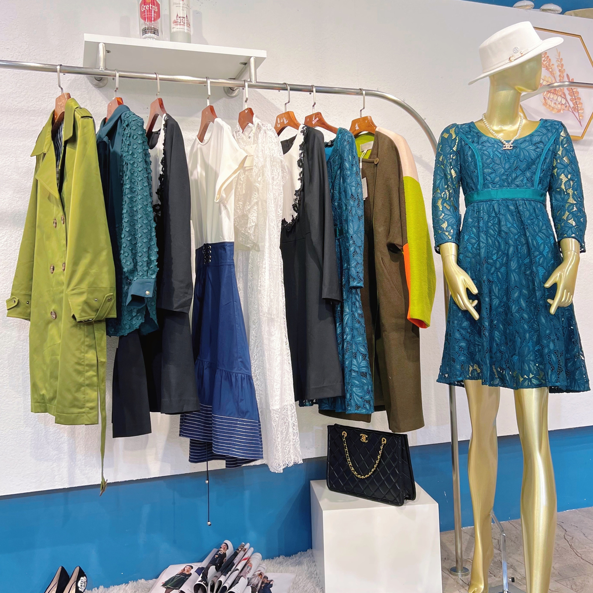 艾米尔品牌折扣女装批发货源衣服尾货工厂批发清仓直播货源夏季