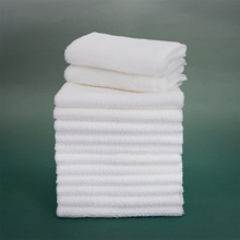 酒店餐饮ktv专用锁边加厚 白方巾湿巾小方巾吸水小毛巾一次性抹布