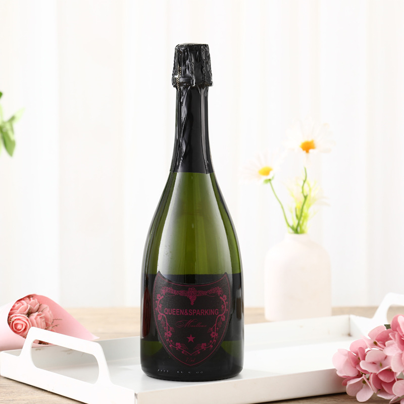 皇后起泡葡萄酒派对聚会酒女士酒莫斯卡托果酒甜酒750mlktv酒吧