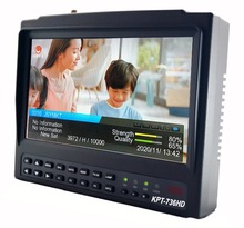 KPT-736HD DVB-S2+HEVC H2.65 4K satellite finder Meter寻星仪