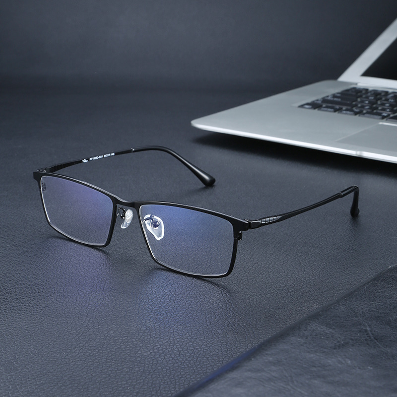 纯钛系列  普莱斯纯钛近视眼镜男轻盈眼睛框镜架女配成品制定logo