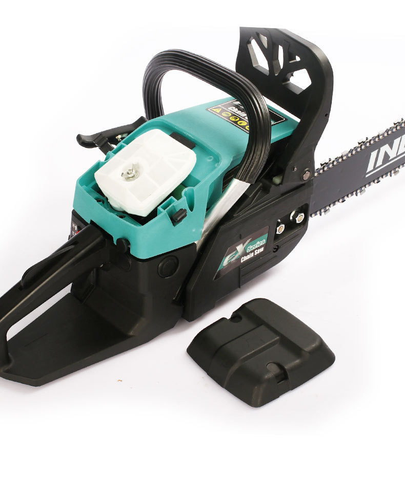 英德尔油锯家用伐木锯汽油链锯ex726a修枝锯砍木机锯冰机锯木机