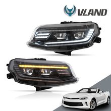 vland适用于雪佛兰科迈罗Chevrolet Camaro 16-18改装大灯led总成