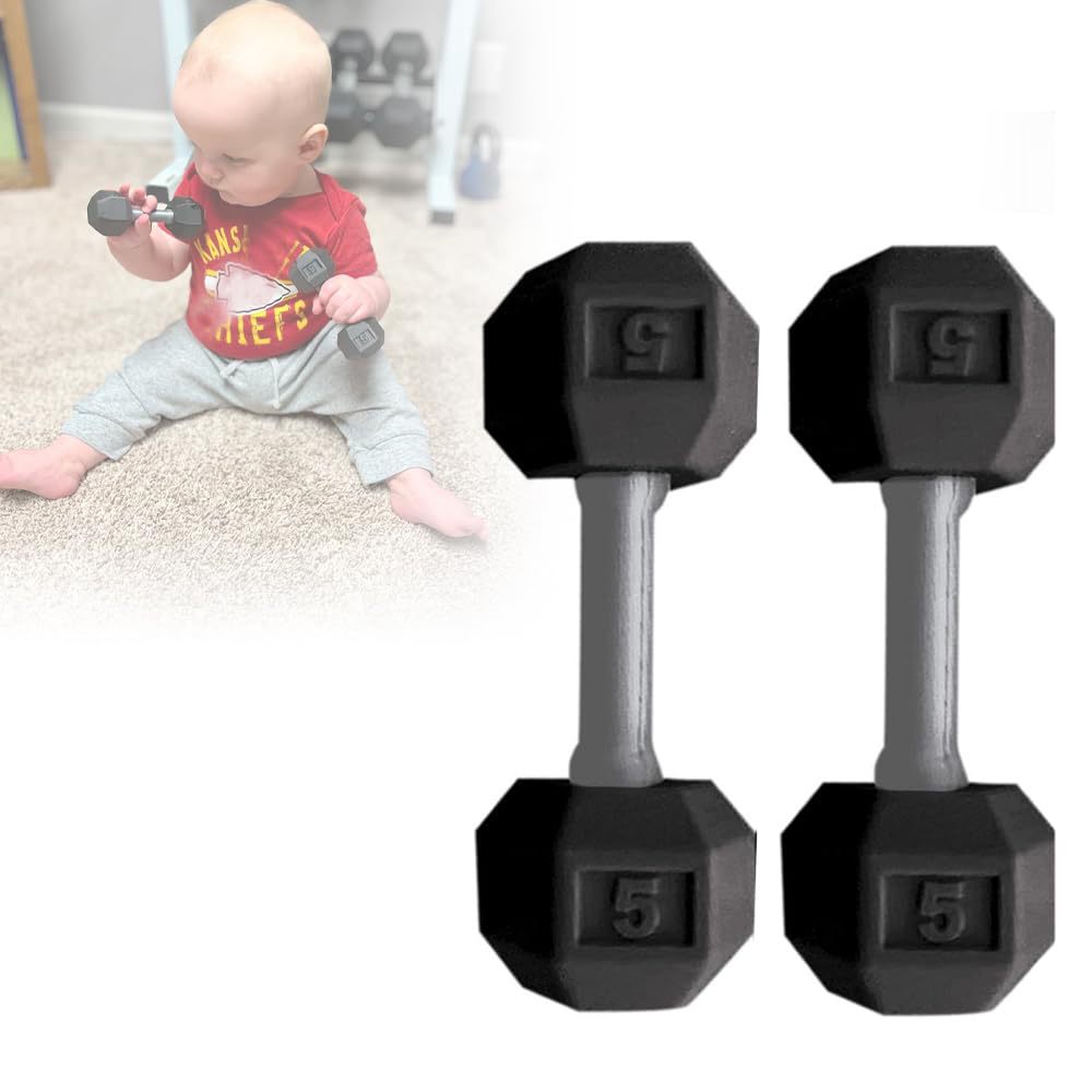 跨境新品mini baby dumbbells迷你婴儿哑铃亲子活动玩具儿童玩具