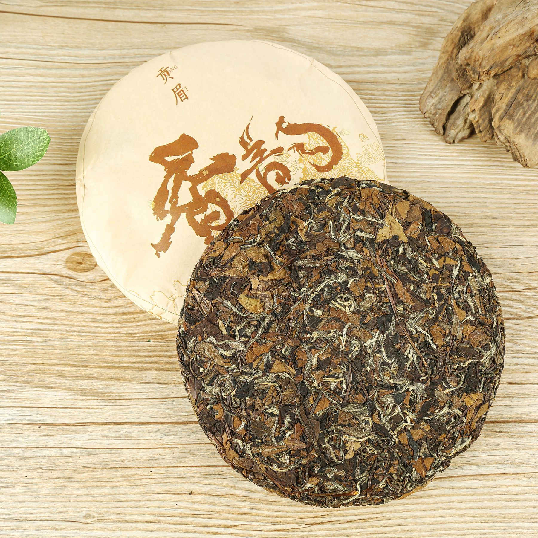 2016年香韵高山枣香贡眉白茶饼 老贡眉茶饼350g