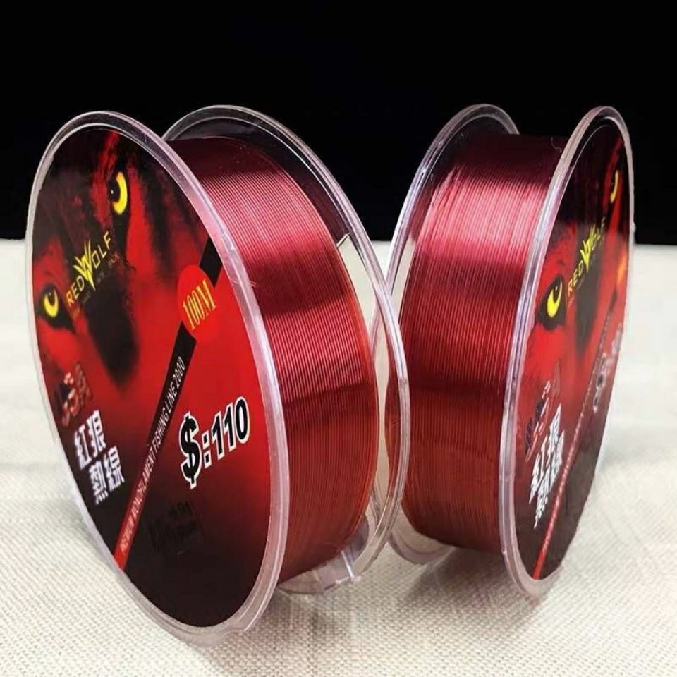 厂家直销特价便宜鱼线远投海竿线鱼线100米尼龙线抛竿 钓线 批发