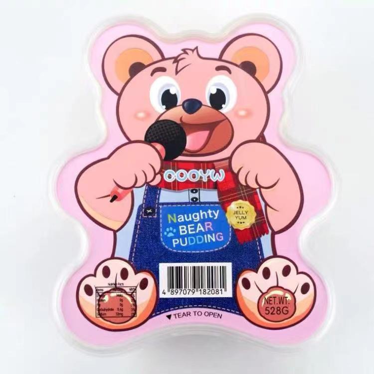 超友味皮乐熊果冻布町450克儿童送礼可爱造型休闲零