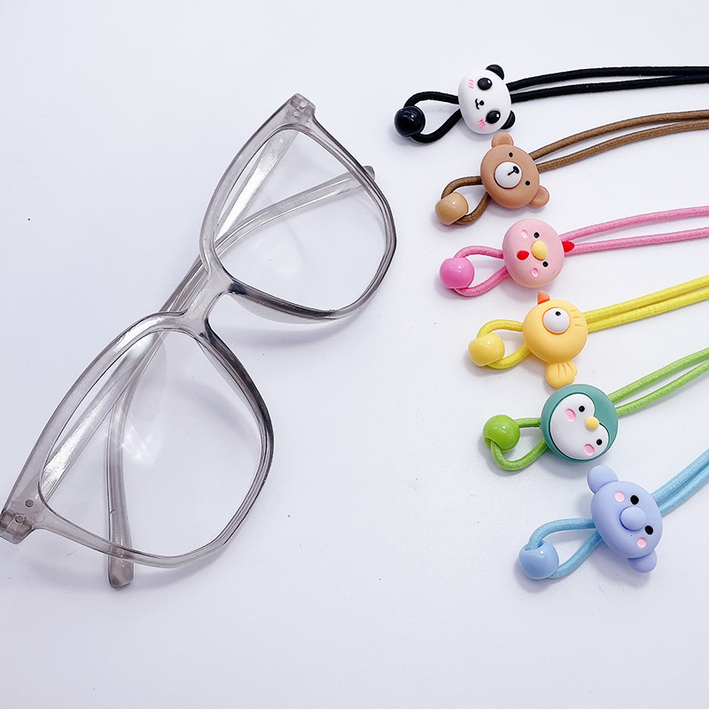 Children's Halter Glasses Chain Non-Slip Drop Lanyard Fixed Glasses Accessories Elastic Elastic String Chain Hot Selling Accessories